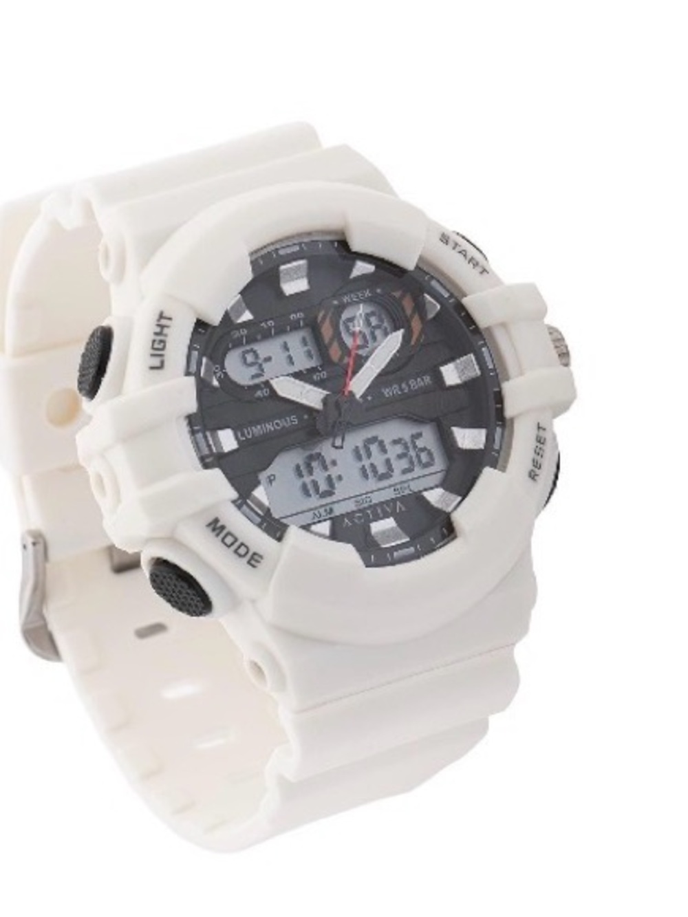 Activa Pixel X Invicta Digital Men Watch 50mm White